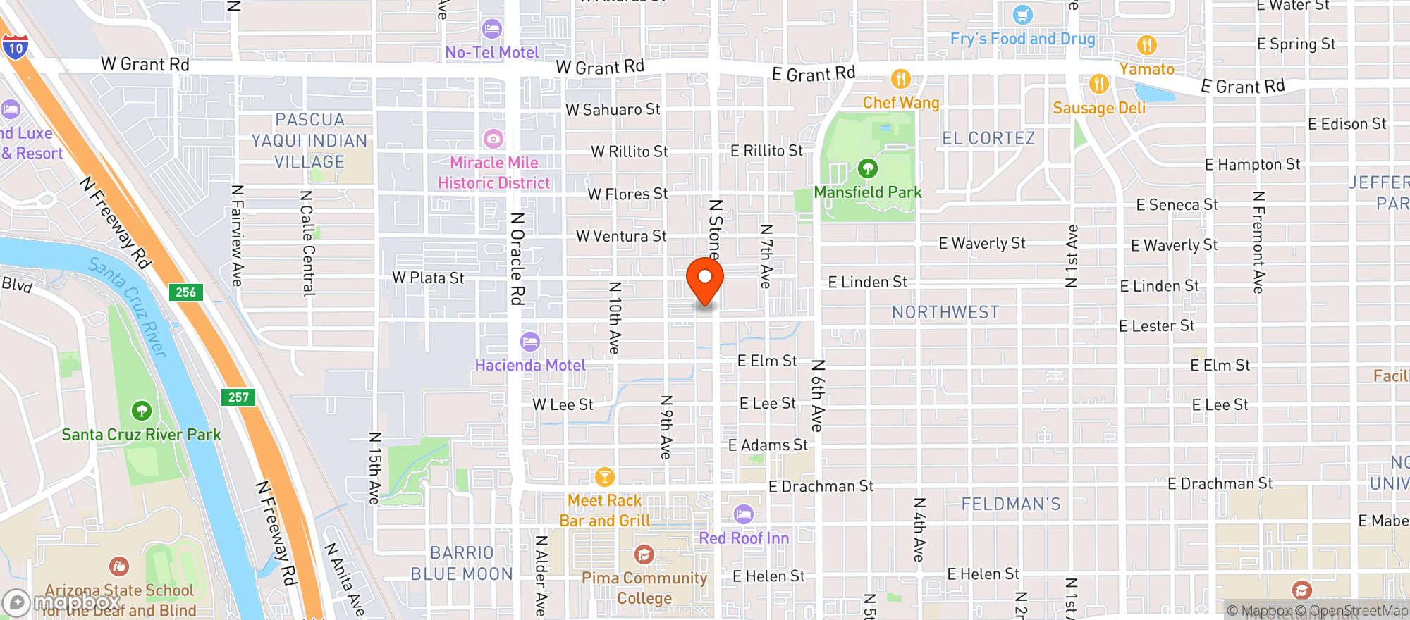 Map showing Brother Johns Beer Bourbon And Bbq