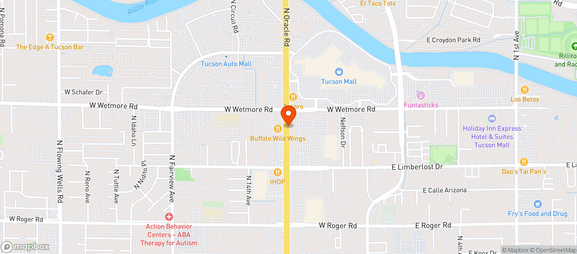 Map showing Total Wine & More