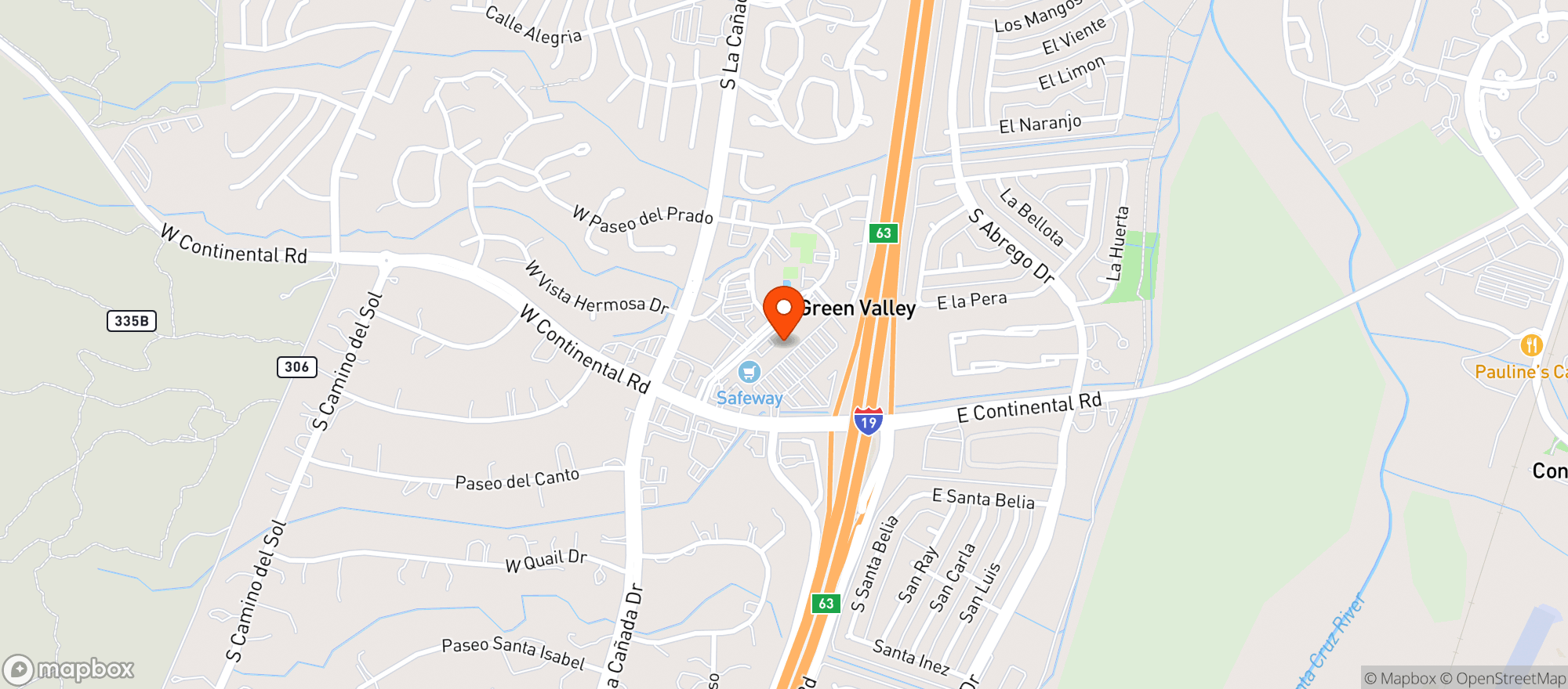Map showing Cvs Pharmacy