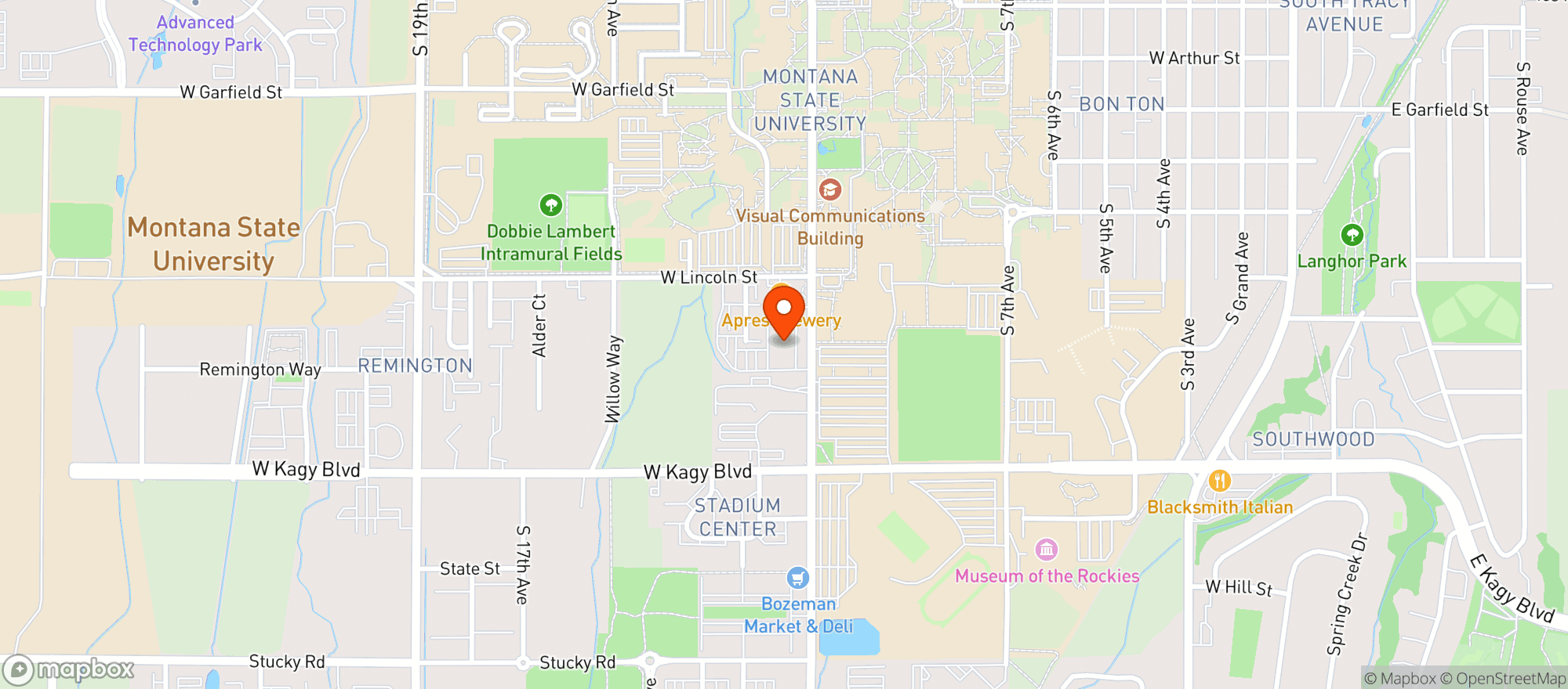 Map showing T And C Foods 11Th Avenue
