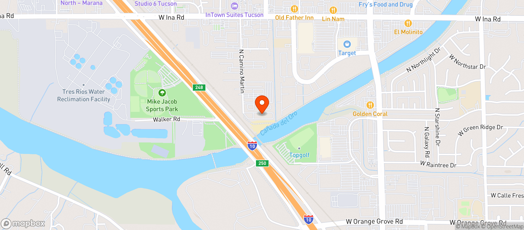 Map showing Button Brew House