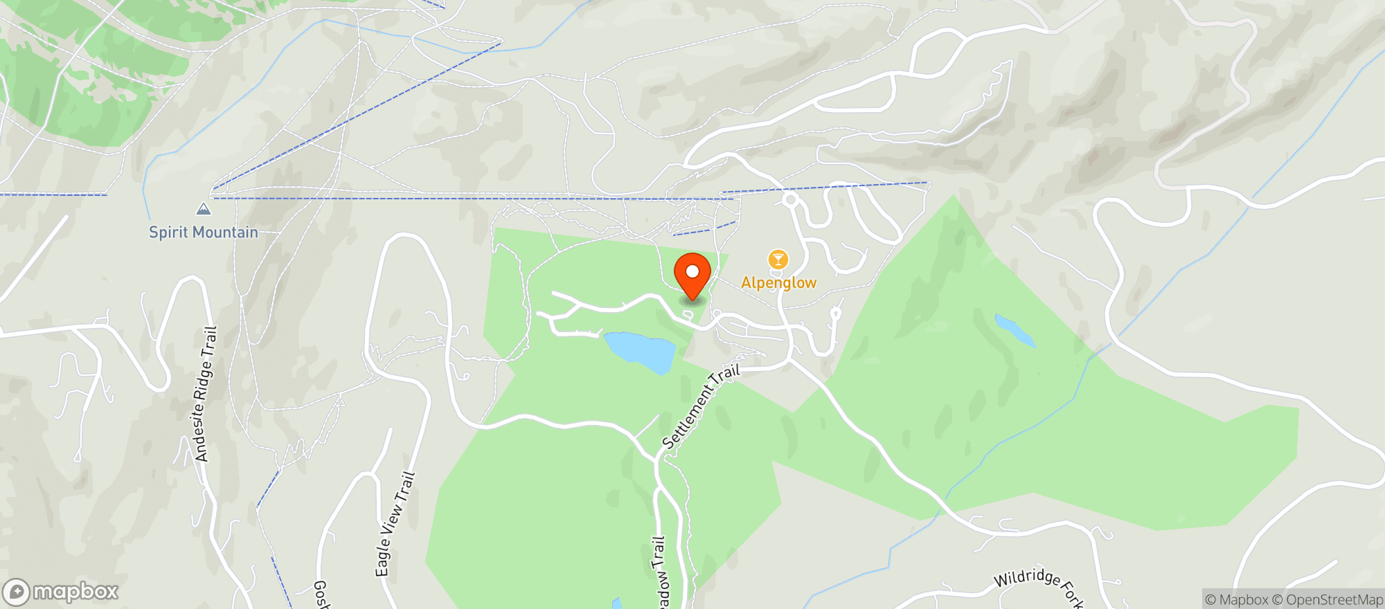 Map showing B & K Spirits LLC (Spanish Peaks)