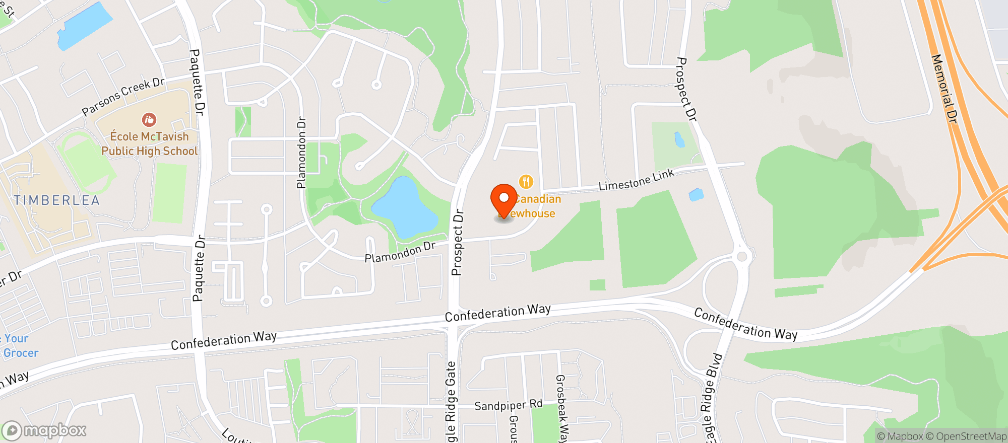 Map showing Liquor Depot At Stoneycreek