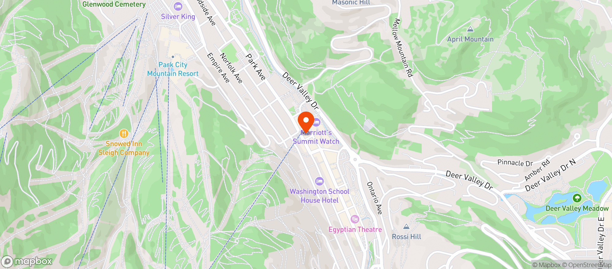 Map showing Butchers Chop House & Bar