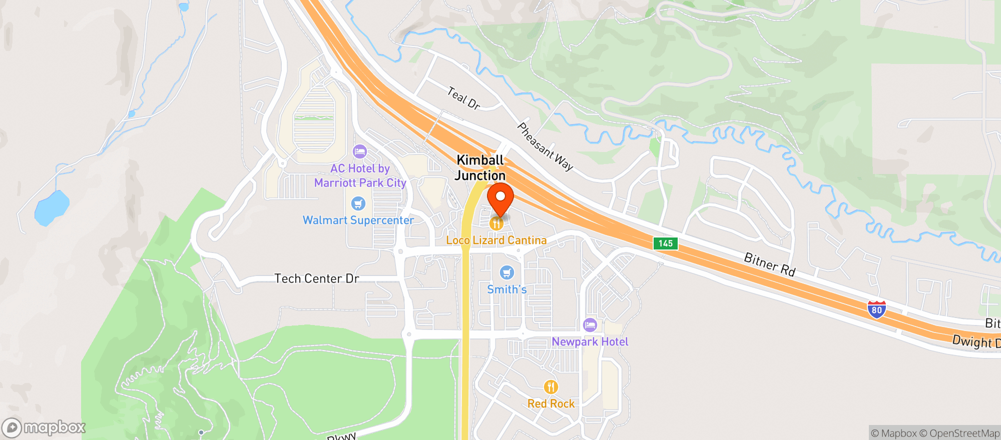 Map showing LIQUOR ESSENTIALS