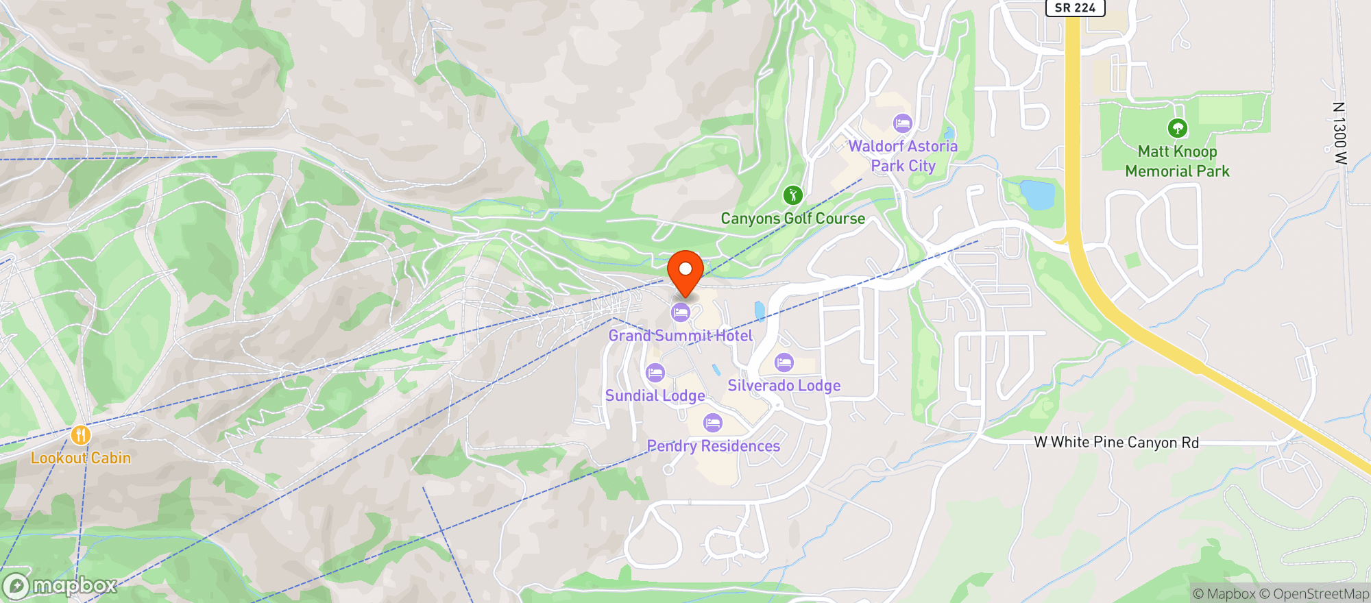 Map showing The Farm