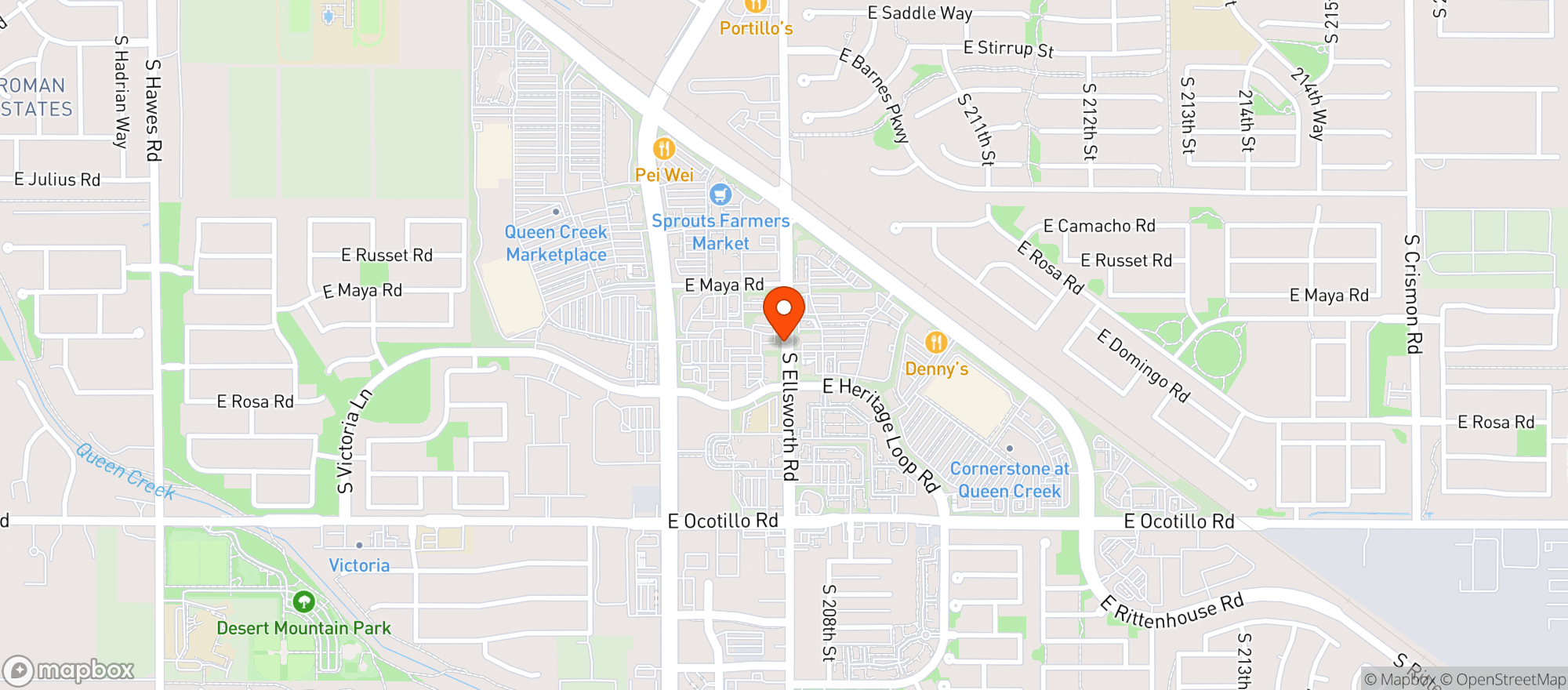 Map showing Gnc