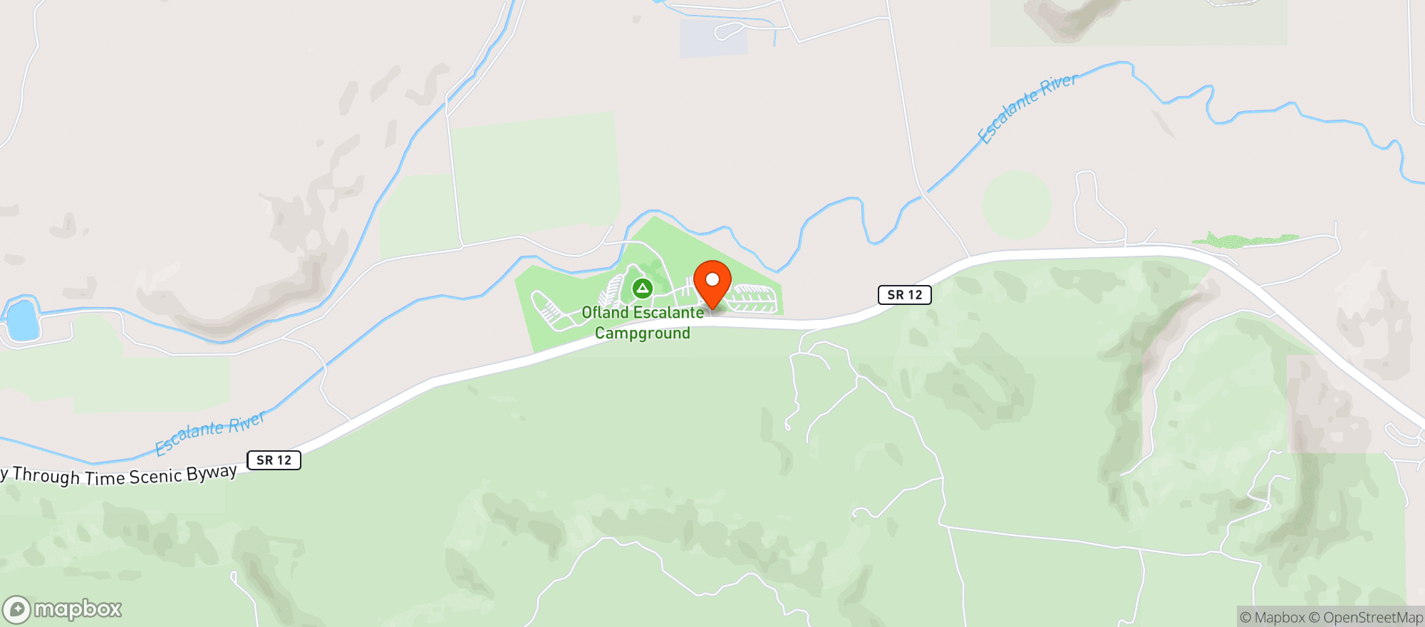 Map showing Ofland Hotels