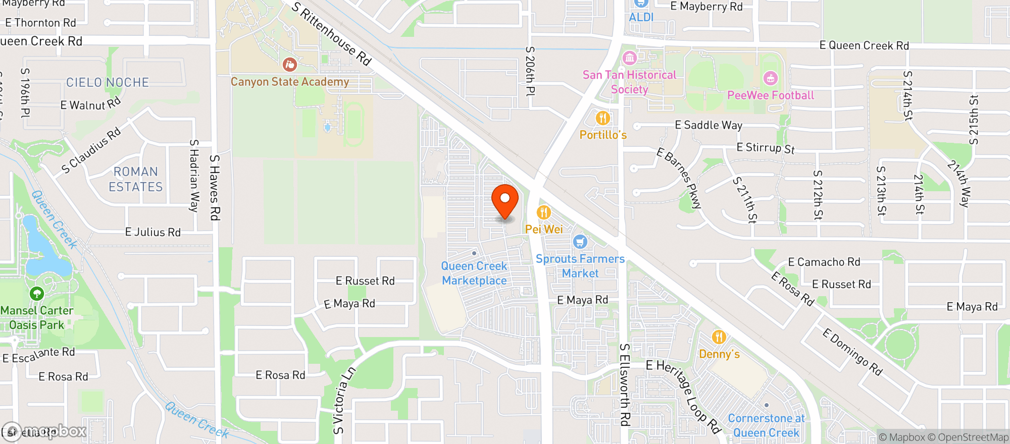 Map showing Total Wine & More