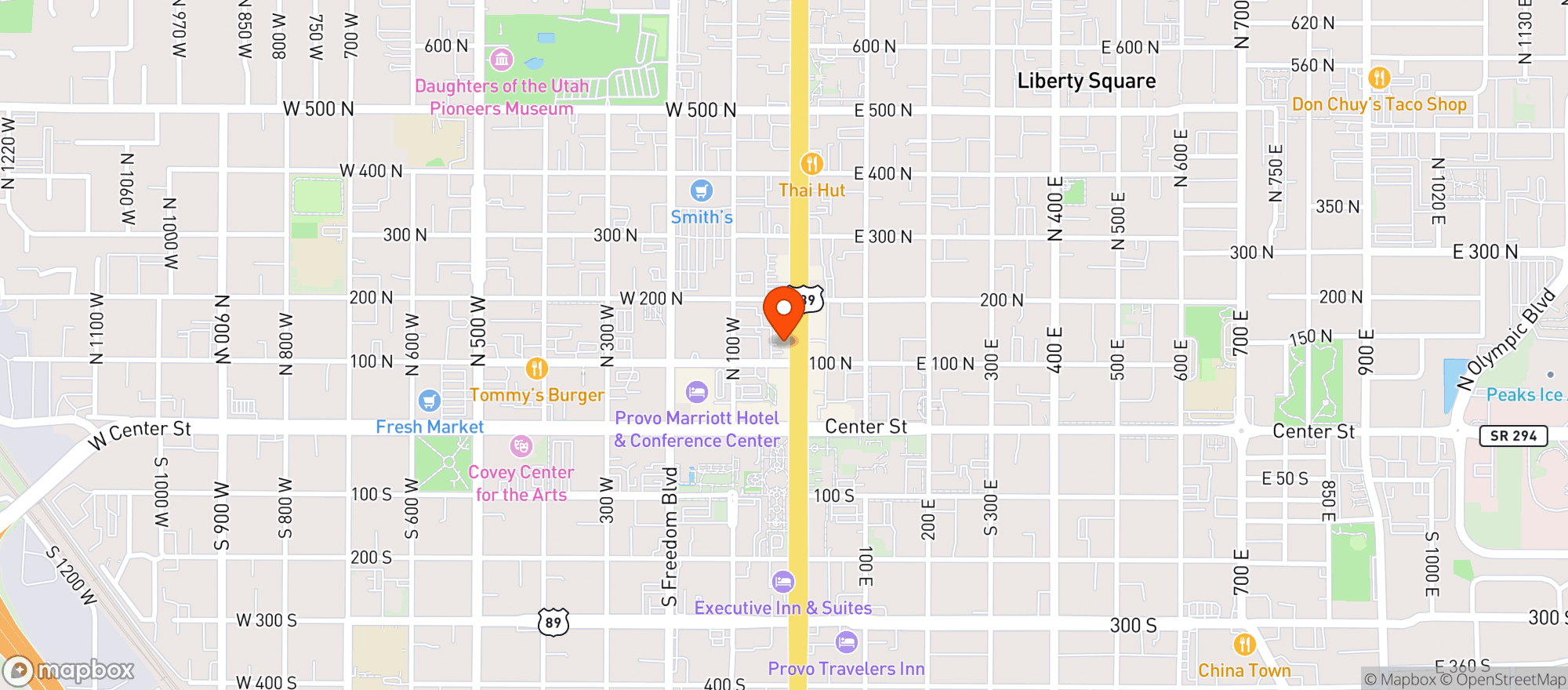 Map showing Taste 117