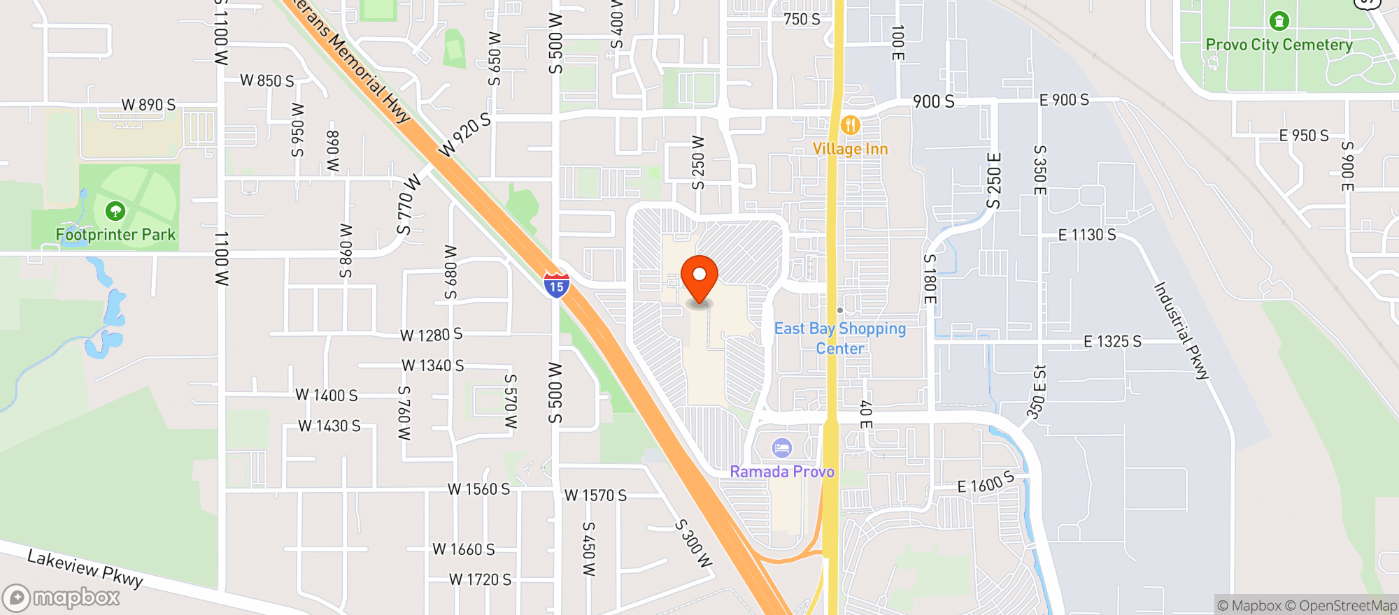 Map showing Target Store #02904