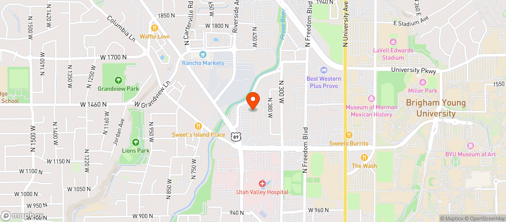 Map showing Maceys #40