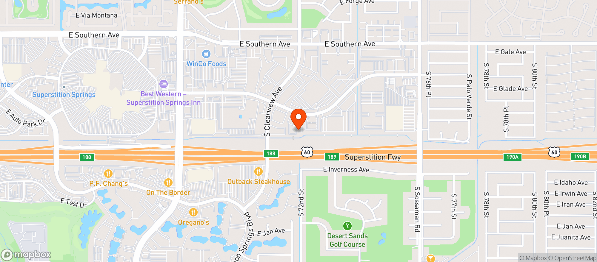 Map showing Greenpharms