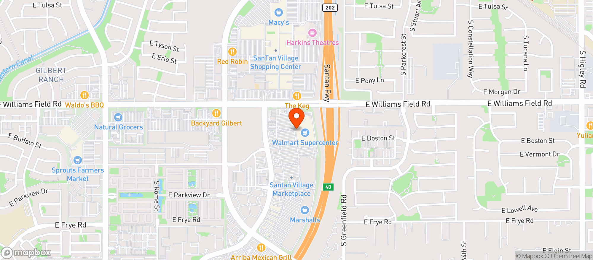 Map showing Walmart Supercenter #5186