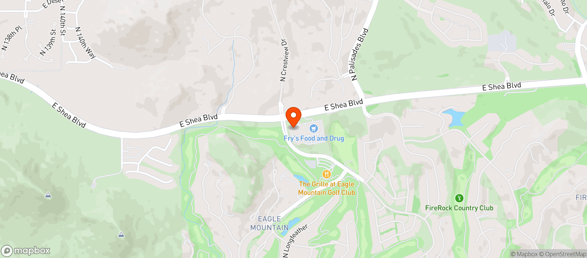 Map showing Bone Haus Brewing