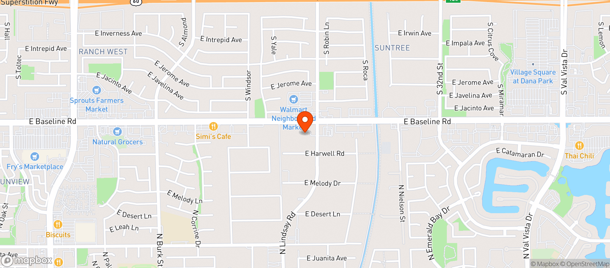 Map showing Quiktrip #469