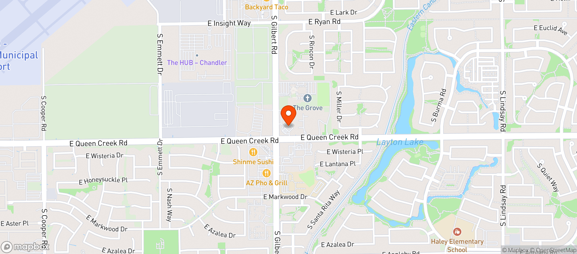 Map showing Quiktrip #473