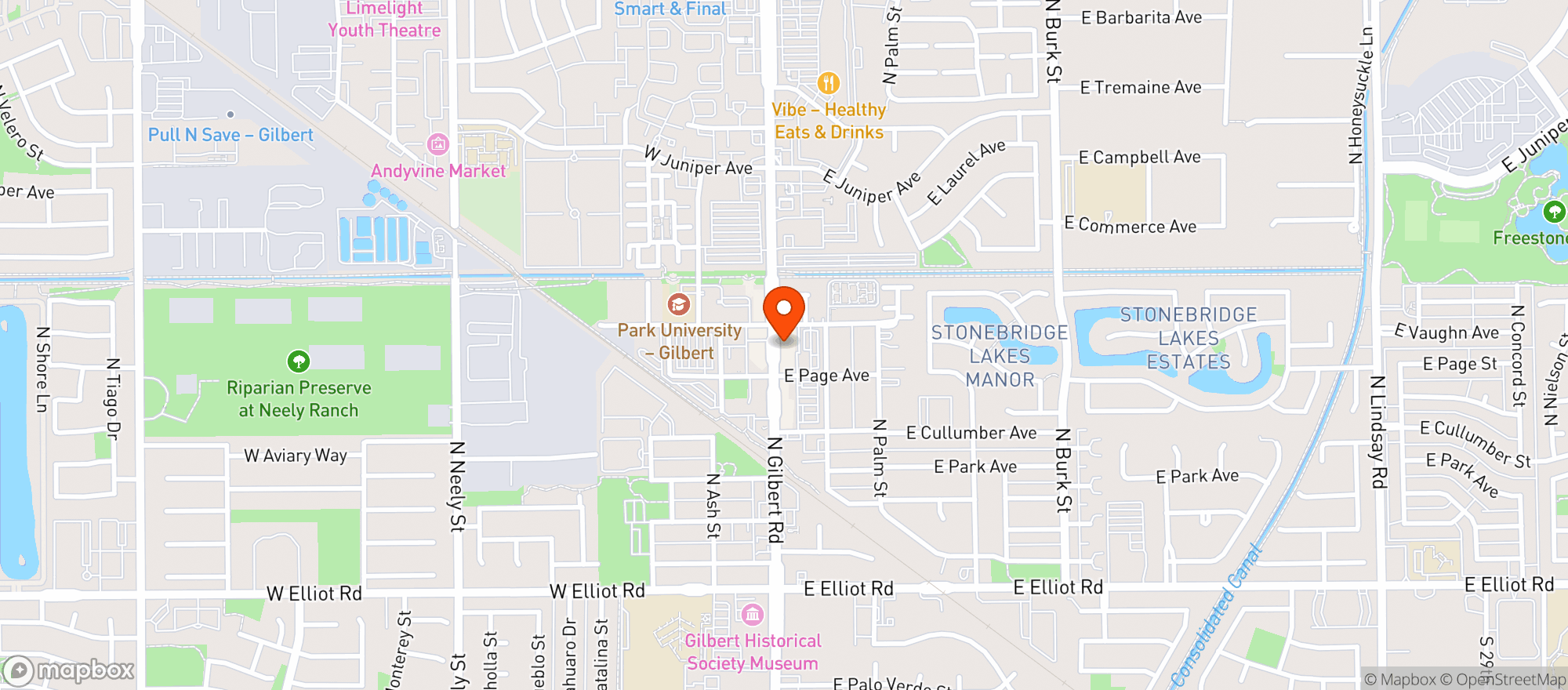 Map showing Sotol Modern Cocktail Kitchen