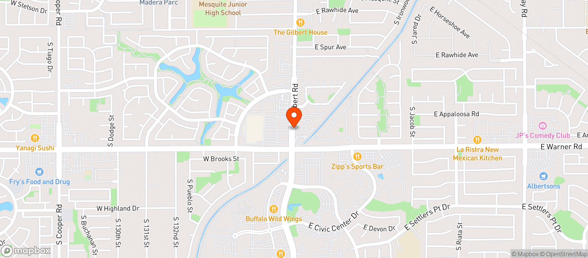 Map showing Quick N Shine Car Wash