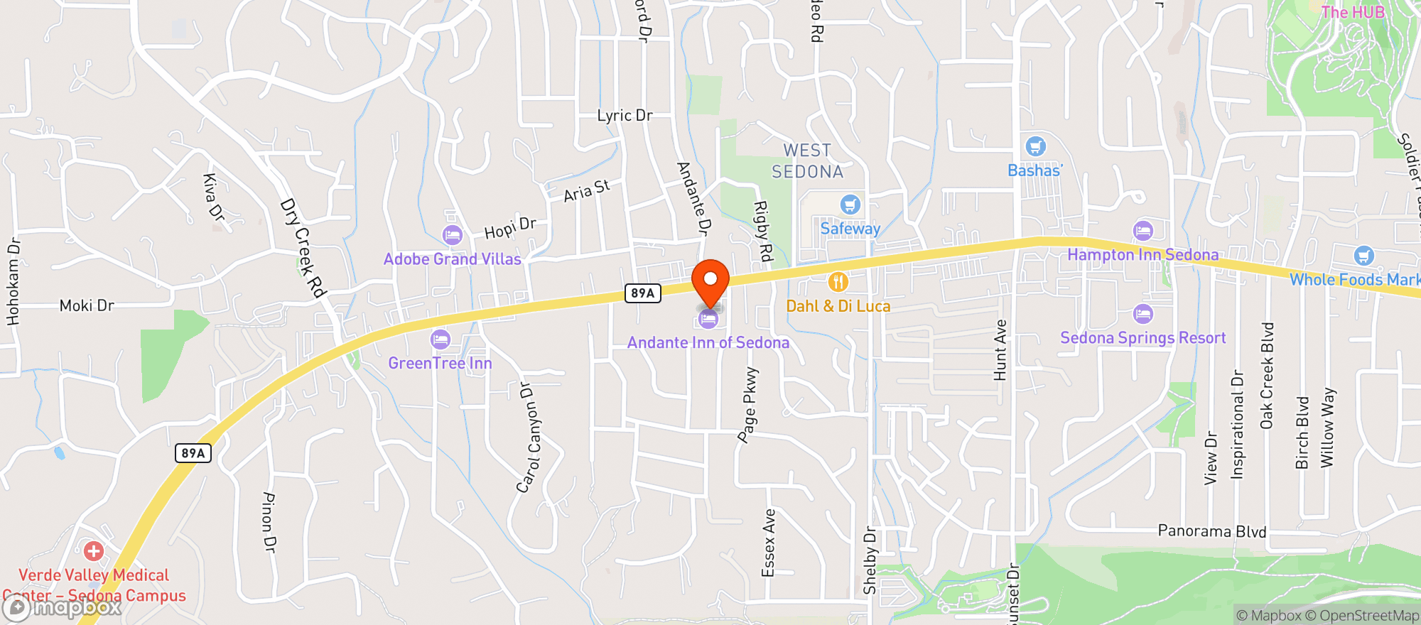 Map showing Golden Goose Cafe & Bistro