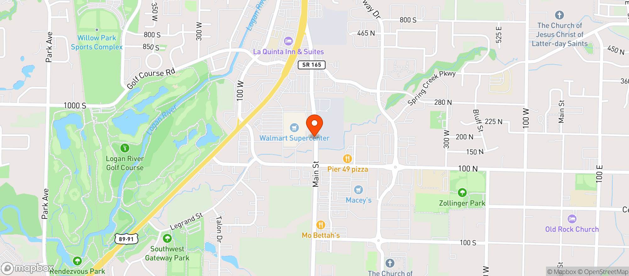 Map showing Gnc - 1730 - Logan Gateway Center
