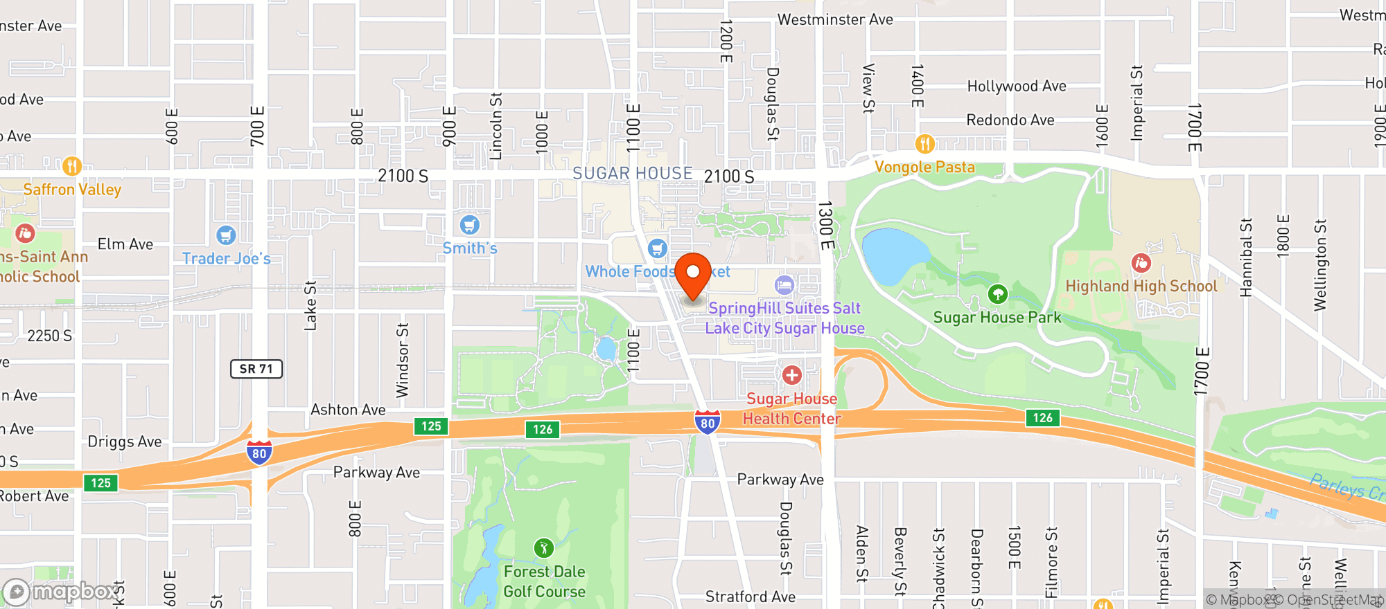 Map showing Sanativa Hemp CBD
