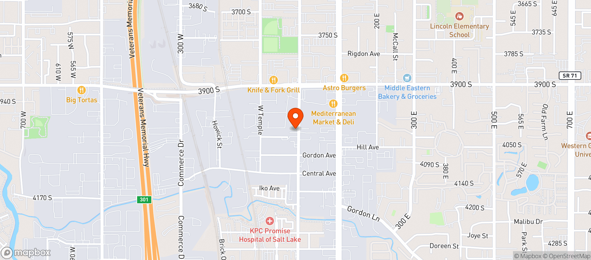 Map showing Second Summit Hard Cider Co