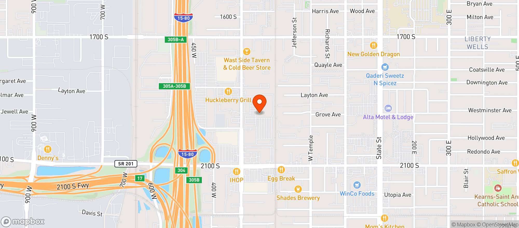 Map showing Sams Club #6686