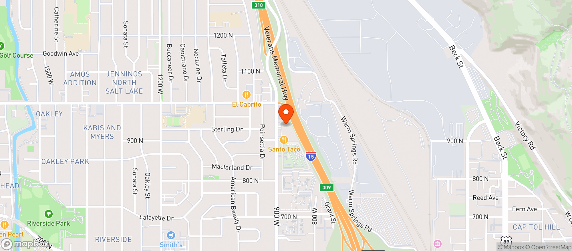 Map showing Quality Quick Stop