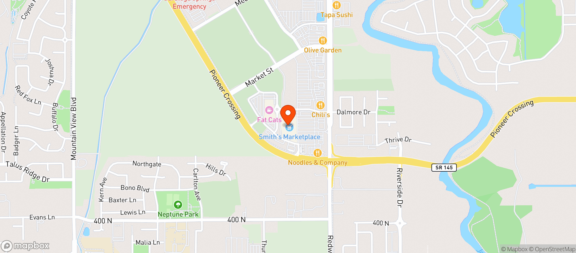Map showing Smith's