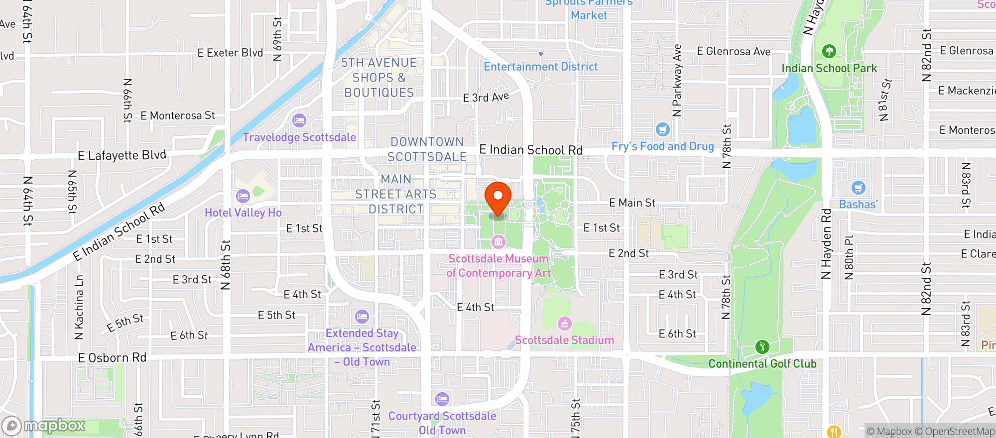 Map showing Pinyon