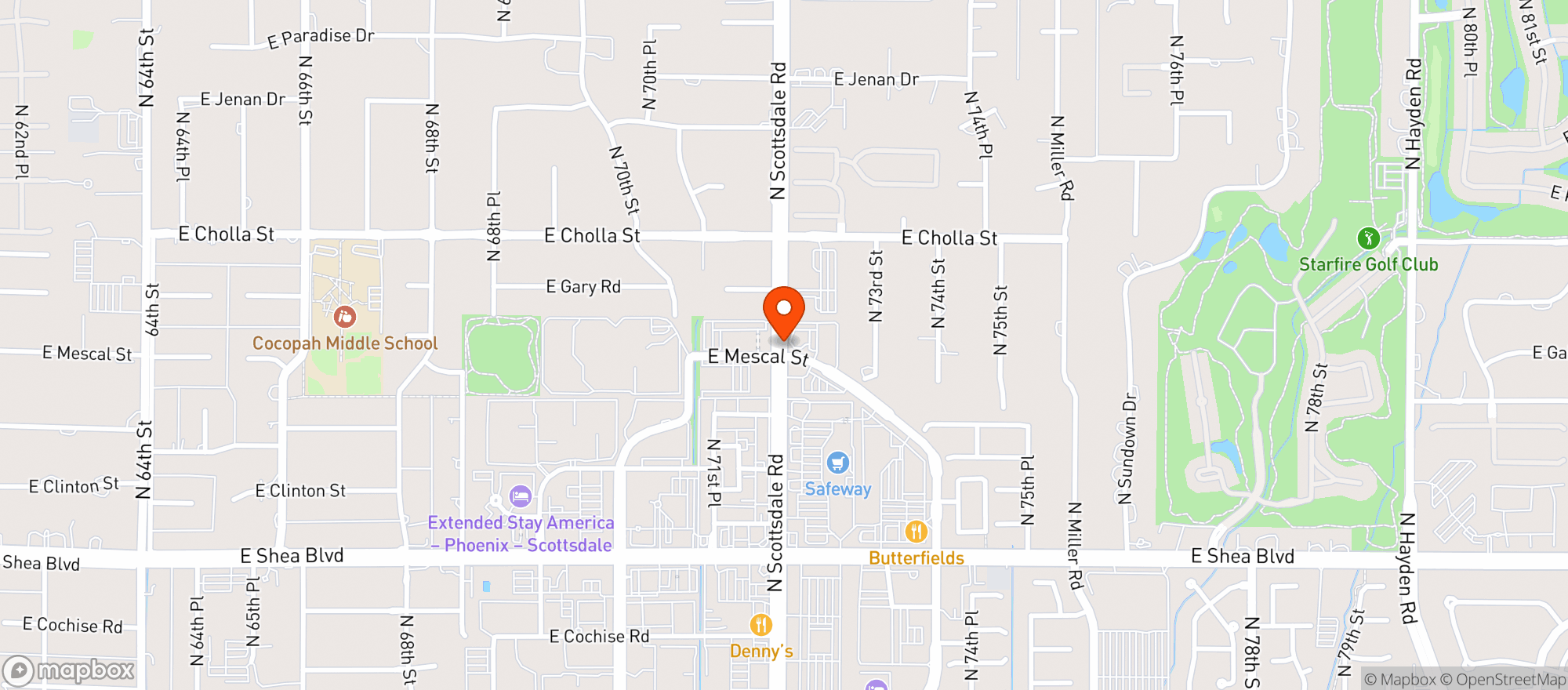 Map showing Hopdoddy Burger Bar
