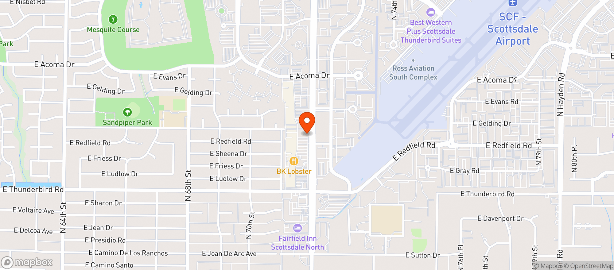 Map showing Natural Grocers by Vitamin Cottage - Natural Grocers by VC_Scottsdale (SR) - 00530103