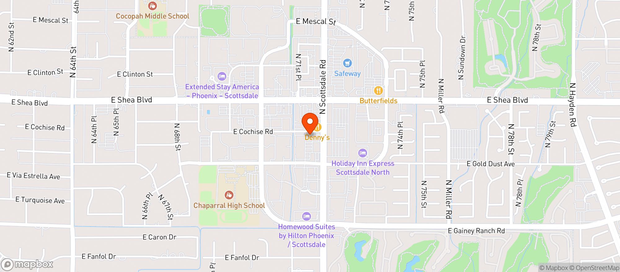 Map showing Total Wine & More