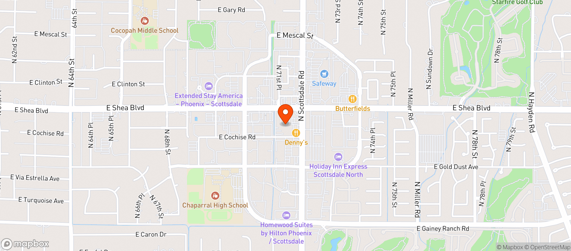 Map showing Bevmo!