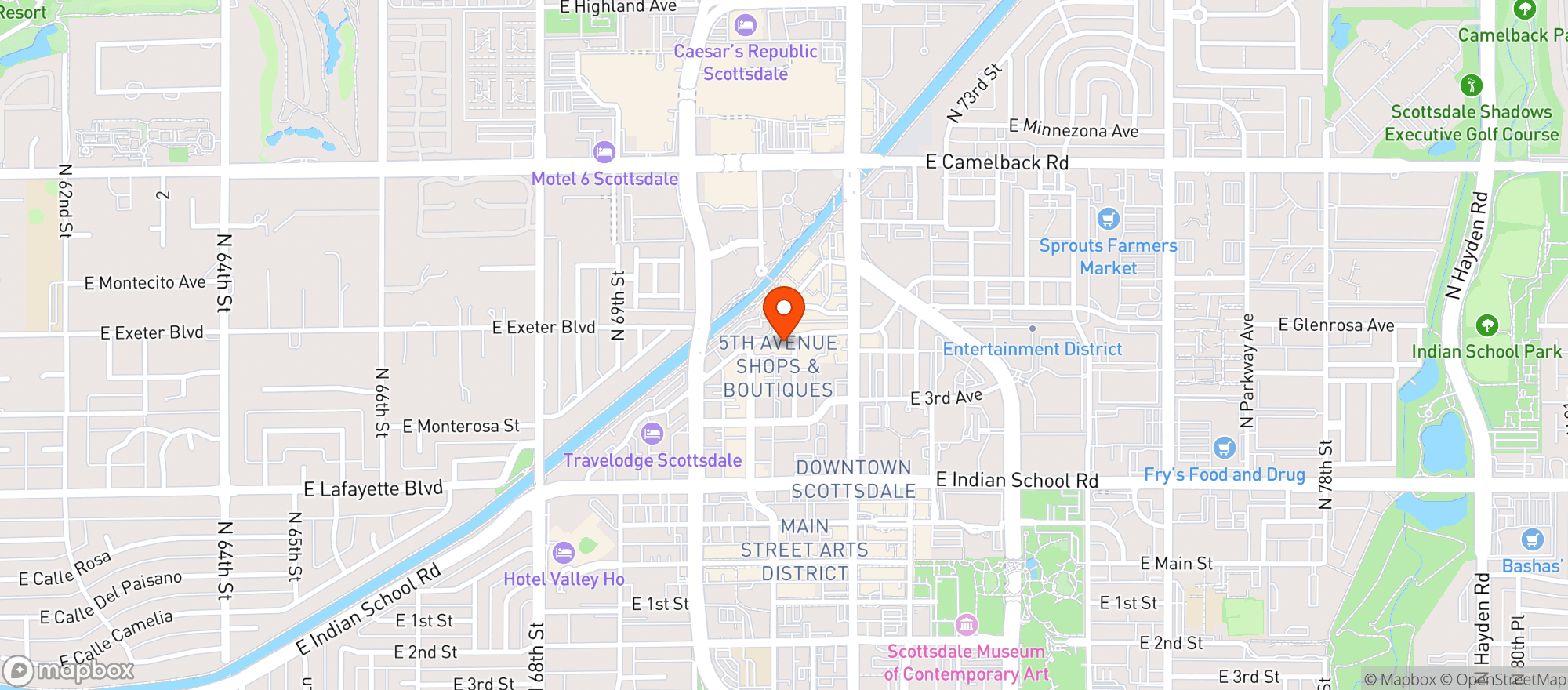 Map showing Citizen Public House
