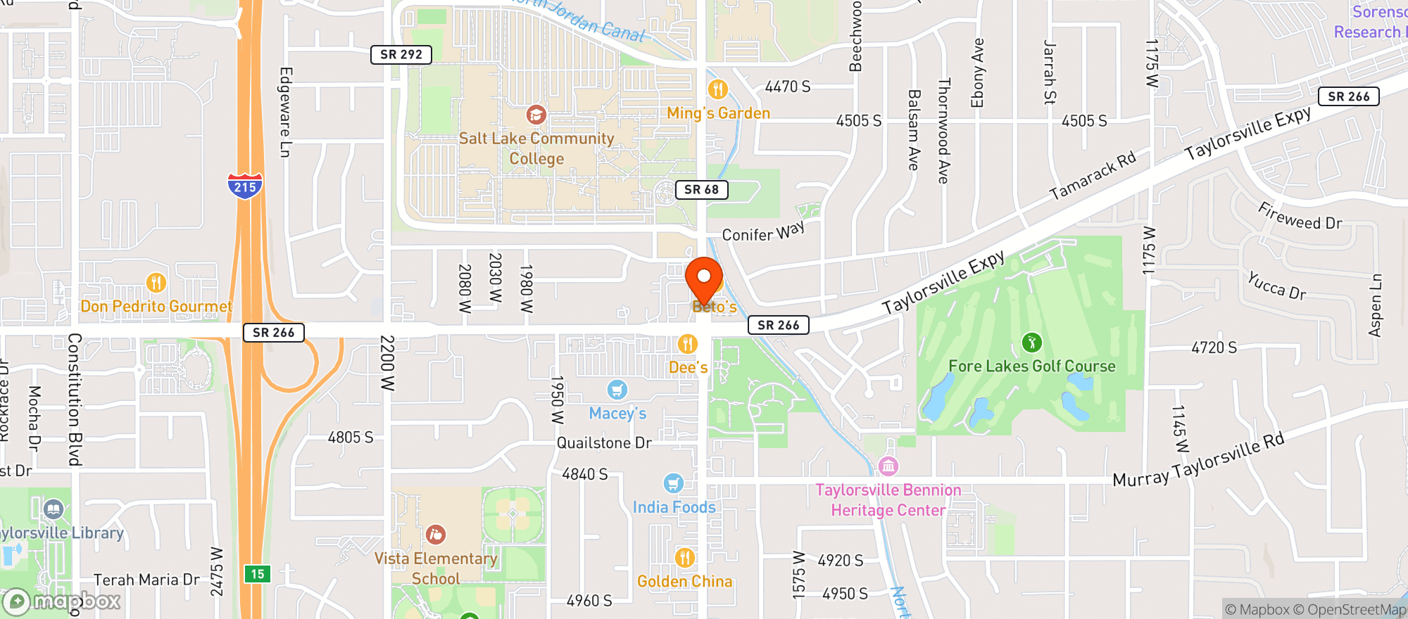 Map showing 7 Eleven
