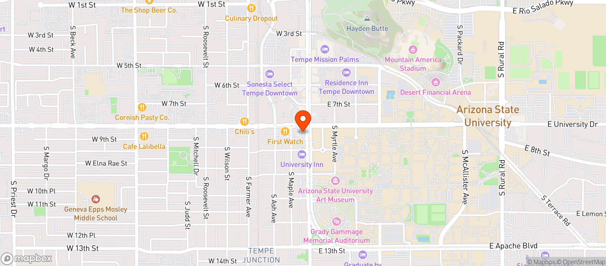 Map showing Cvs Pharmacy