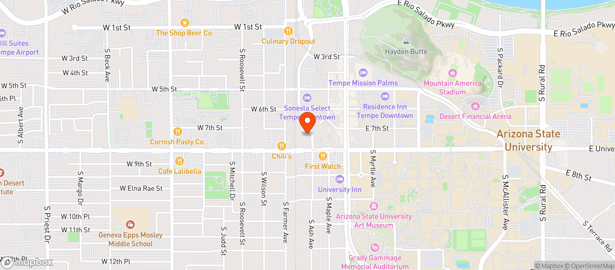 Map showing Whole Foods Market