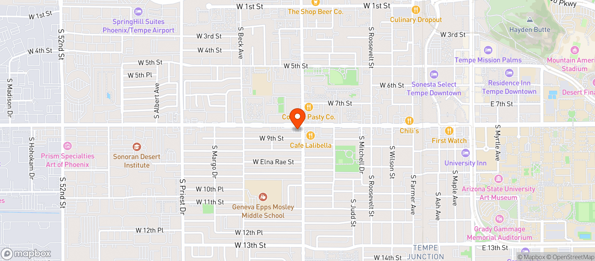 Map showing 247 Convenience Store