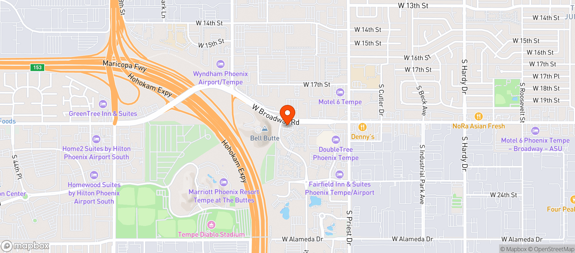 Map showing Jersey Mike's Subs