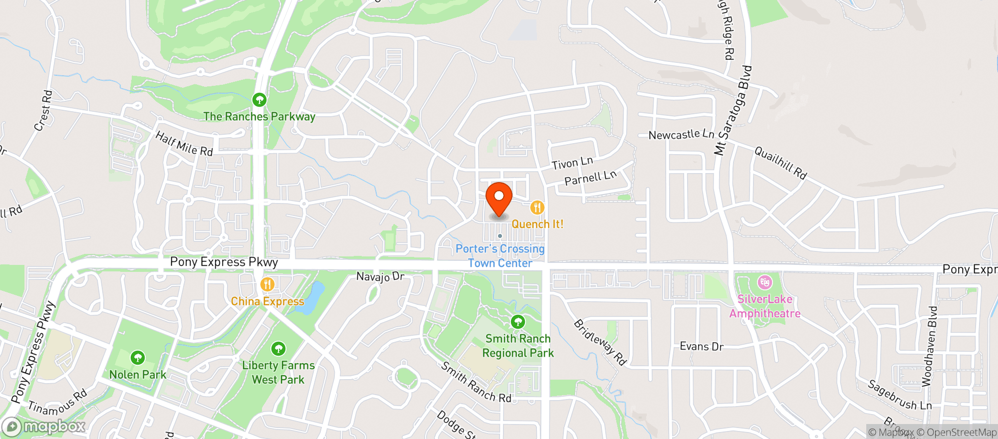 Map showing Ridleys Family Markets (Eagle Mountain) - 00100014868