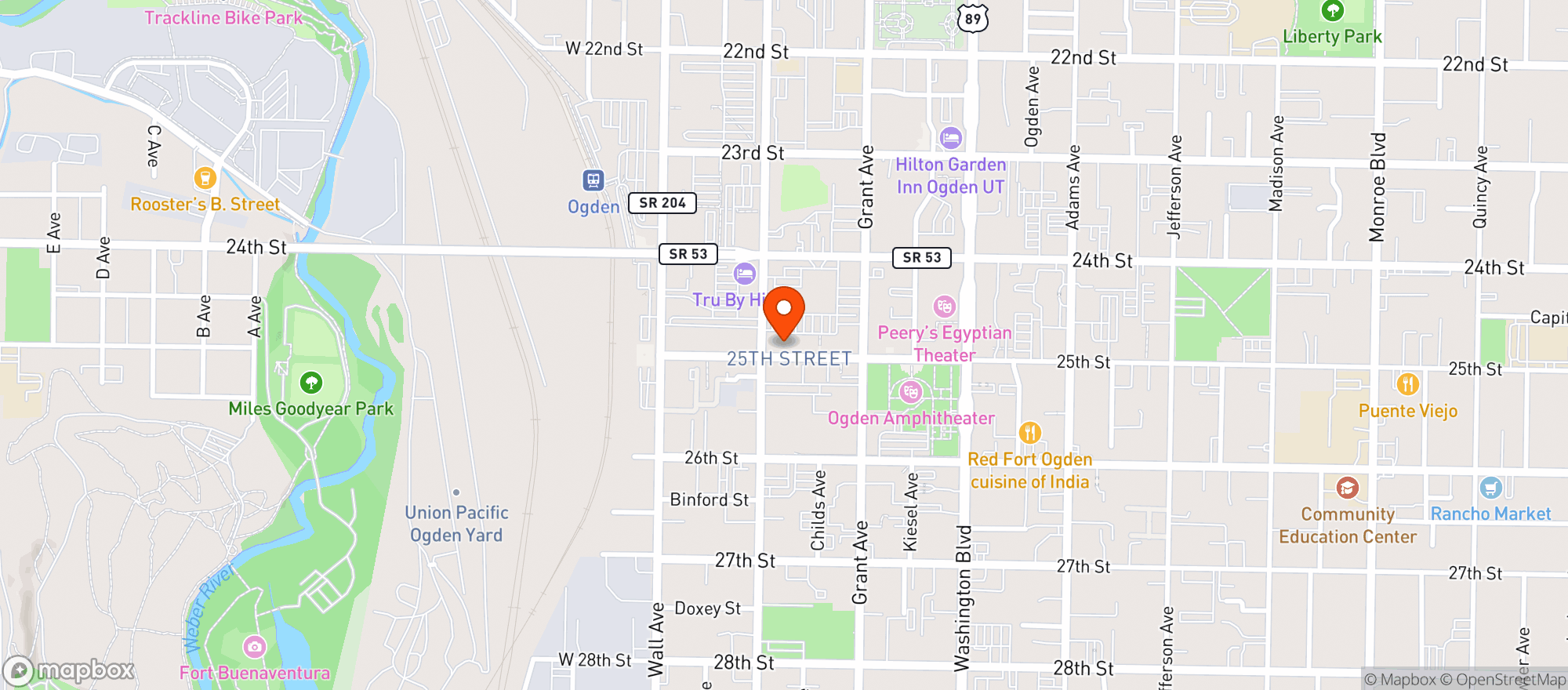 Map showing Kokomo Club