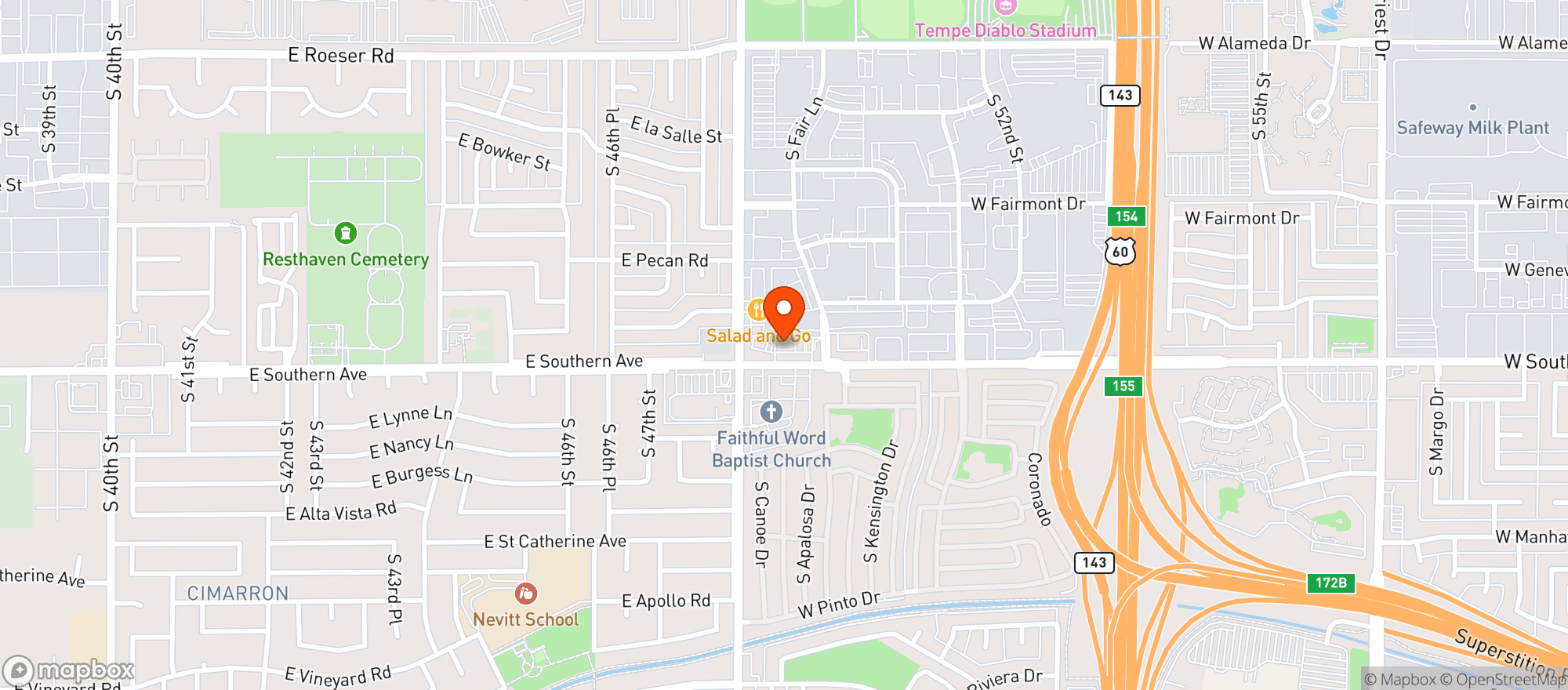 Map showing Sultan Smoke Shop