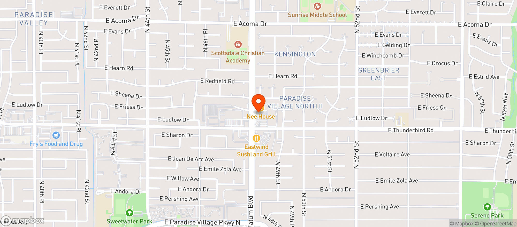 Map showing Smart & Final Extra #721