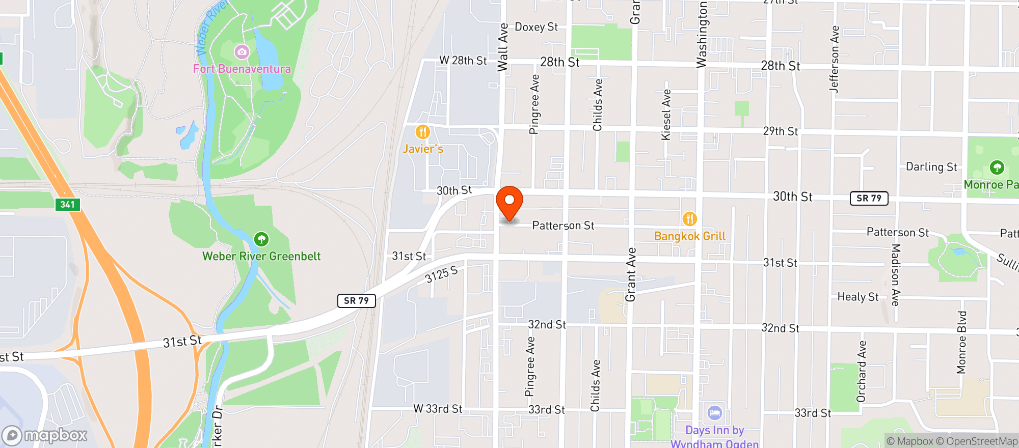 Map showing Sns Quick Stop