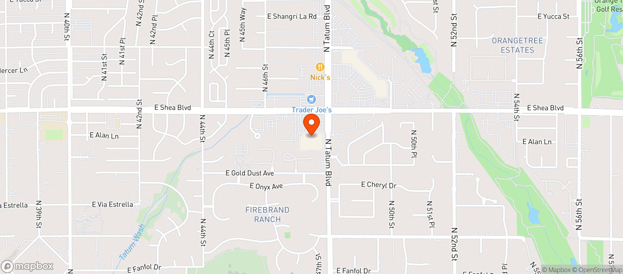Map showing Frys Food & Drug Store