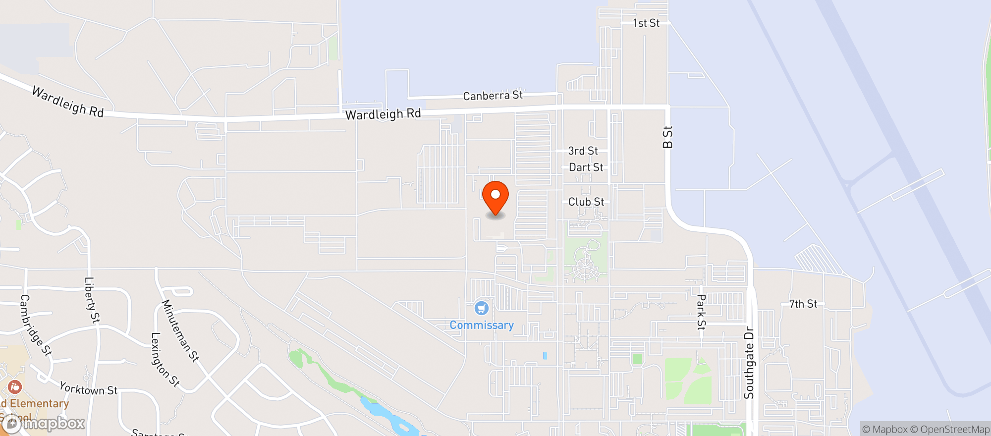 Map showing Gnc