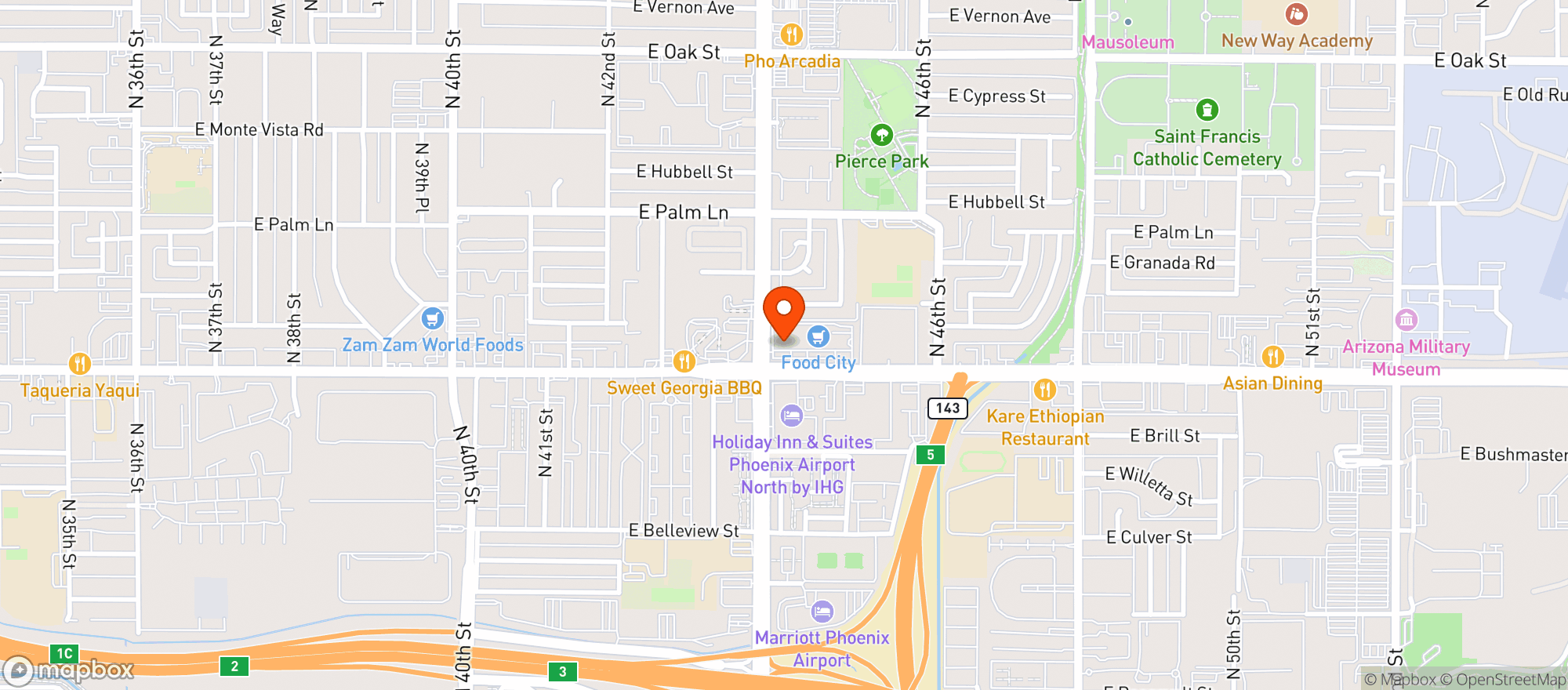 Map showing Cvs Pharmacy #3500