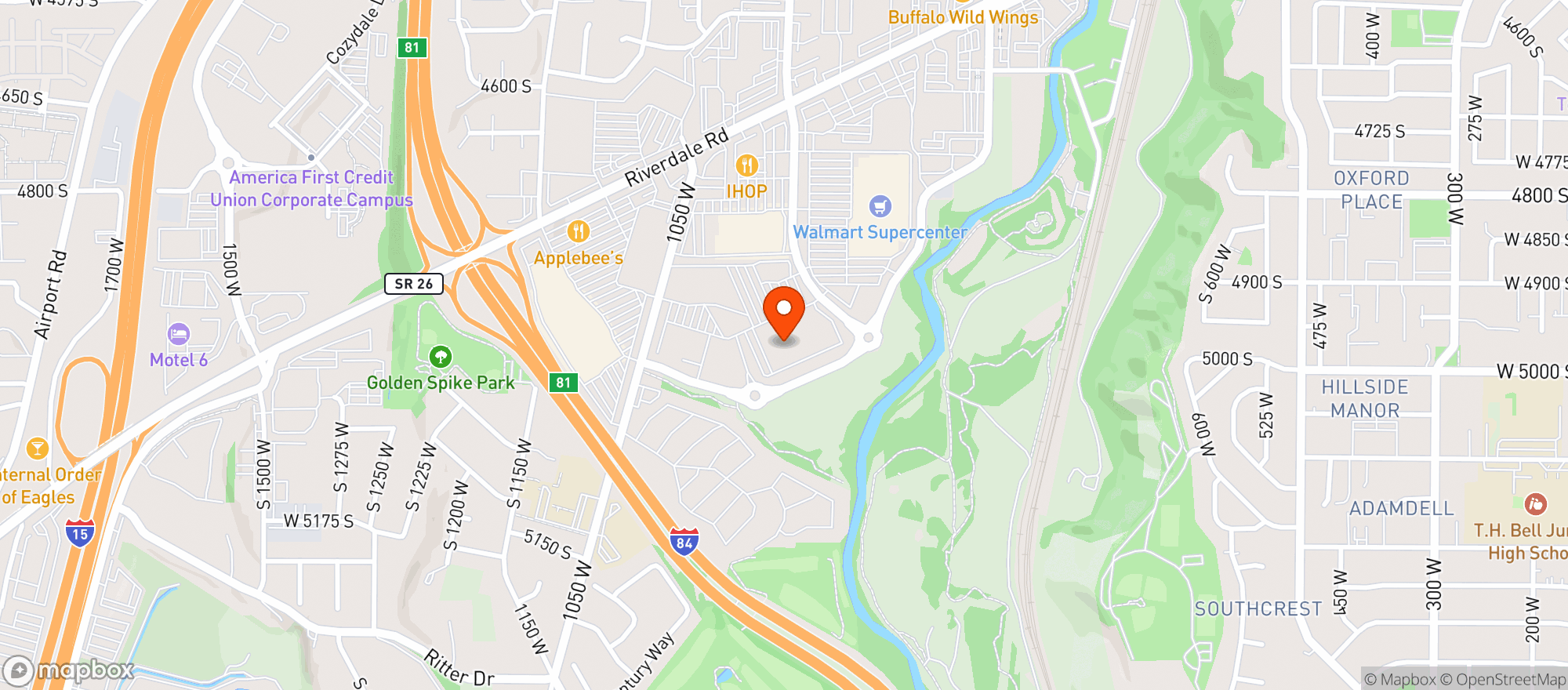 Map showing Sams Club #6684